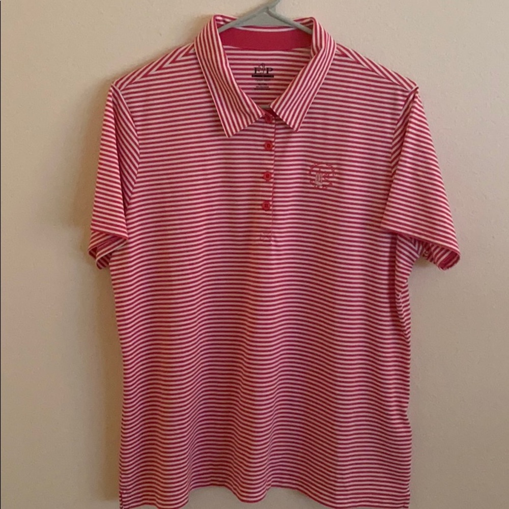E P women’s golf top